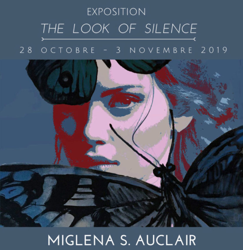 Invitation d'exposition "THE LOOK OF SILENCE" - 2019