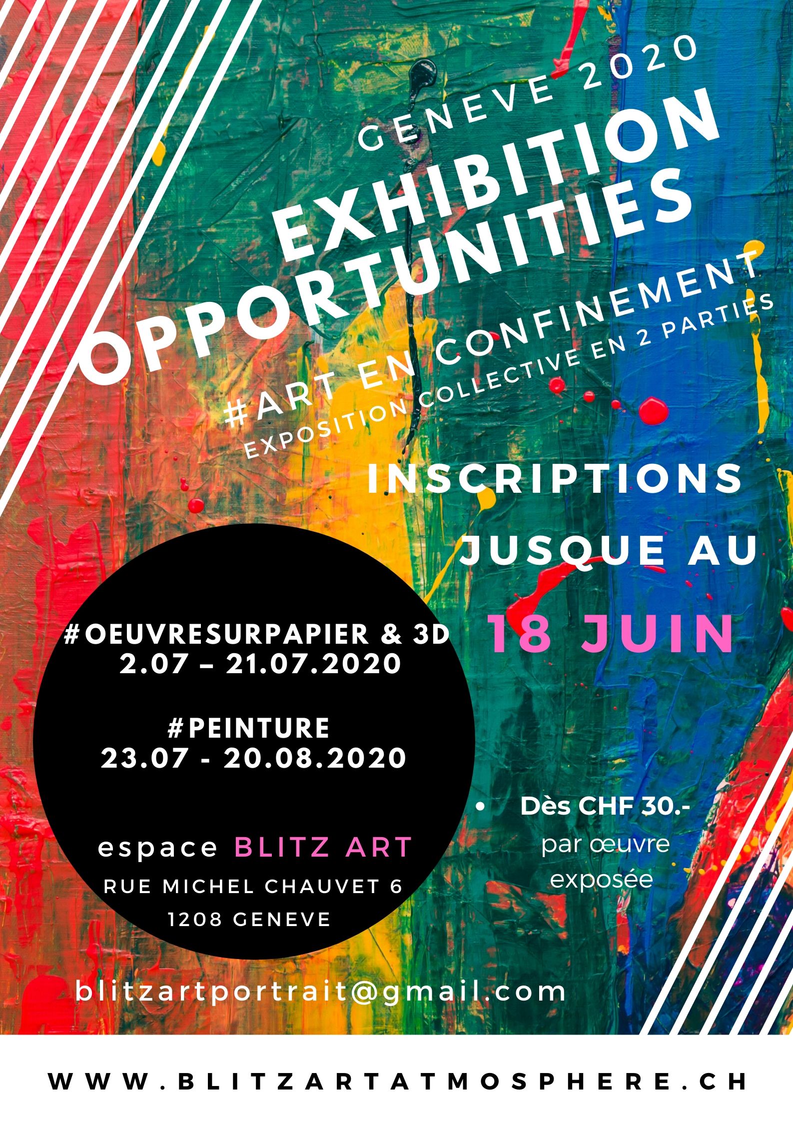 EXHIBITION OPPORTUNITIES - GENEVE 2020