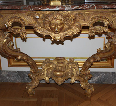 Console d'applique d'époque Régence, avant restauration