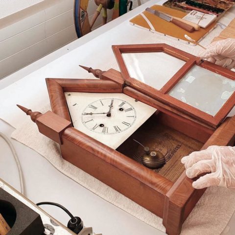 Pendule ancienne en bios