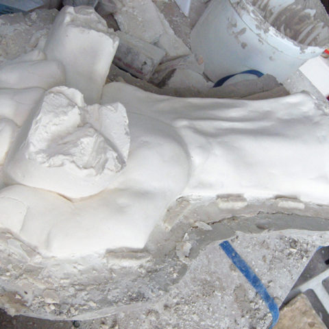 CONSERVATION & RESTAURATION MOULAGE D'ART 38 Sculpture d'une main dans son moule