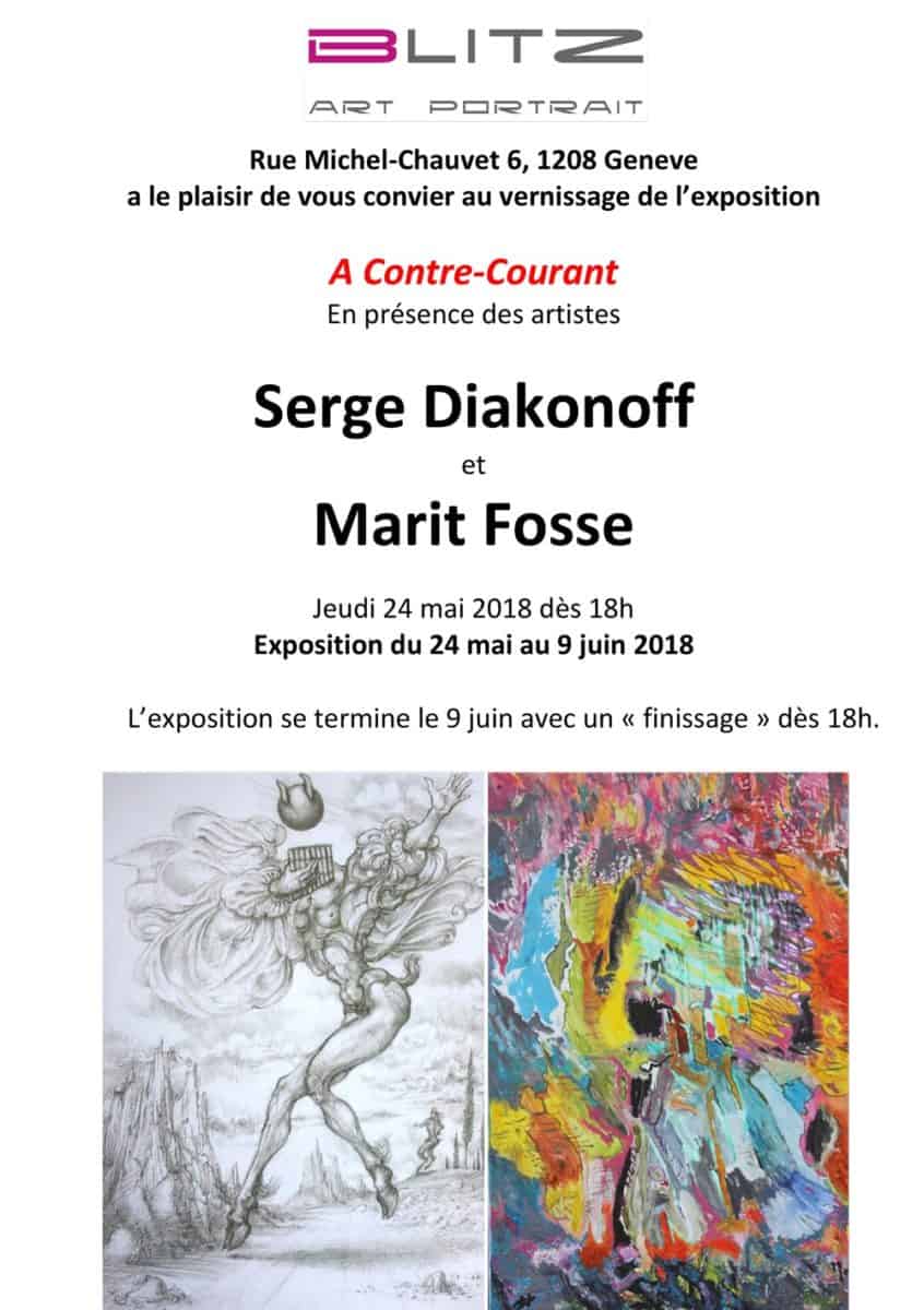 Serge Diakonoff et Marie Fosse