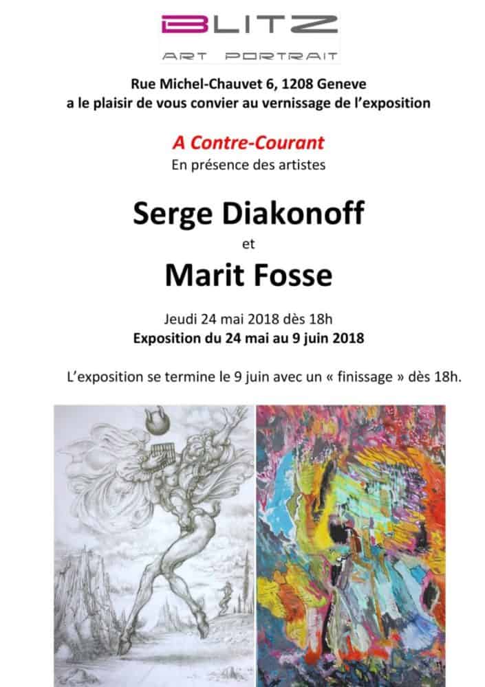 Serge Diakonoff et Marie Fosse