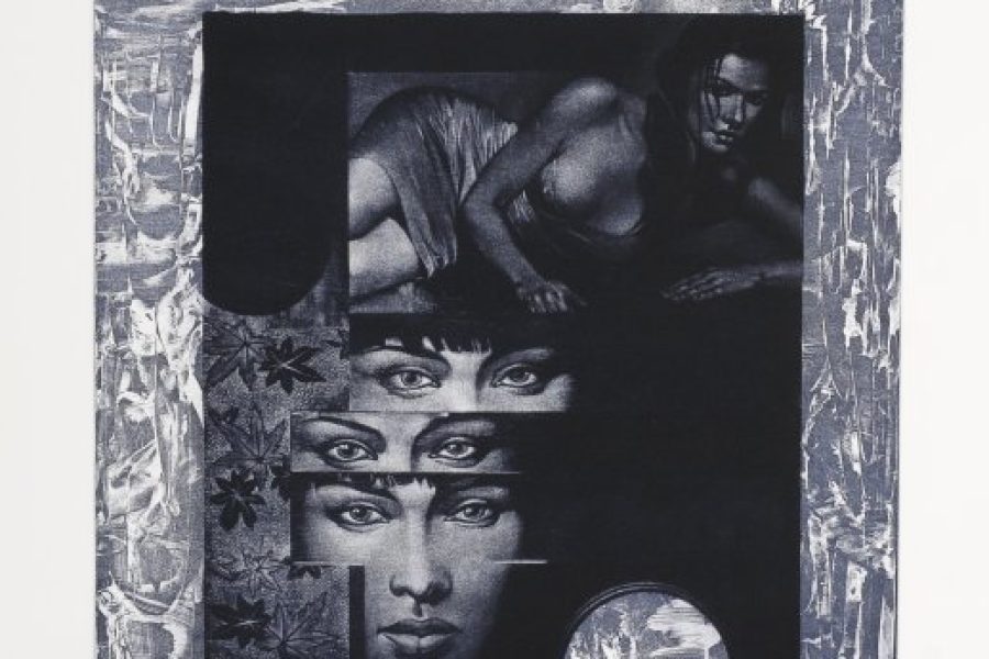 Estampe manière noire